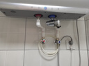 海爾出品統帥 懶人系列 60升扁桶電熱水器小白瓶母嬰級凈膚洗AI語(yǔ)音雙膽3.3KW一級能效小音浪F7 曬單實(shí)拍圖