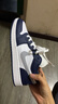 NIKE耐克Air Jordan 1 Low AJ1白藍灰 防滑耐磨 男女款低幫休閑板鞋 553560-141 GS款 40 曬單實拍圖