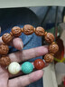 靈久久 椰殼瑪瑙橄欖核隔片文玩手串金剛星月菩提墊片diy配飾小件10個 橄欖核 8MM 曬單實拍圖