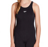 速比濤（Speedo）兒童泳衣ECO環(huán)保系列兒童高效訓練連體泳衣女童 黑色 11-12 曬單實(shí)拍圖