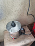 墨仚京不銹鋼電熱杯電煮杯燒水杯迷你煮面杯熱牛奶旅行小型便攜式加熱杯 1.1L 曬單實(shí)拍圖