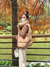 傾她羽絨棉服馬甲女2024秋冬新款韓版寬松棉坎肩立領(lǐng)純色棉服背心外套 卡其 L建議100-115斤 曬單實(shí)拍圖