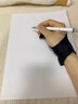 簡木格平板防誤觸手套 ipad繪畫手套 電容筆觸控防誤觸平板提高效率畫畫繪圖作畫寫字防磨防汗防臟防蹭 防污防刮耐磨【單層】黑色M均碼 曬單實(shí)拍圖