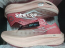鴻星爾克芷境2跑步鞋男長(cháng)跑運動(dòng)鞋碳板馬拉松男鞋回彈緩震戶(hù)外長(cháng)跑鞋子 桃花仙-香桃色/蜜桃橙粉 41 曬單實(shí)拍圖