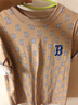 美職棒（MLB）官方 短袖女2024夏季新款NY滿(mǎn)印老花男女同款衣服夏裝時(shí)尚圓領(lǐng)T恤 波士頓隊/淺駝色 XS 160/84A 曬單實(shí)拍圖
