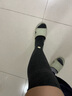 Cofni襪子女士春秋款JK襪長筒襪小腿過膝襪純棉顯瘦舒適百搭學(xué)院風(fēng)潮襪 禮盒裝：黑色*2+深灰*2 均碼 ：過膝襪 曬單實拍圖