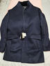 雅戈爾（YOUNGOR）男裝大衣男單排五粒暗扣外套標準版羊毛混紡羽絨內膽商場(chǎng)同款 深藍 L 175/96A 曬單實(shí)拍圖