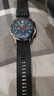 易科森 適用華為GT2皮表帶華為智能手表表帶huawei watch GT3皮表帶印花圖文表帶 GT 2/GT皮表帶 圓尾款 22mm表帶 棕色 曬單實(shí)拍圖