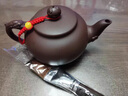 洛湘 宜興紫砂壺純手工大容量泡茶壺名師制作原礦紫泥紫砂壺高端禮品 紫泥祥龍?jiān)萍鐗? 約320ml 曬單實(shí)拍圖