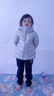 哈吉斯（HAZZYS）品牌童裝男女童長(zhǎng)褲冬新品時(shí)尚簡(jiǎn)約保暖加厚彈力一體絨長(zhǎng)褲 鉆石黑 110 曬單實(shí)拍圖