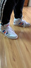阿迪達斯 （adidas）官方艦店男鞋秋季新款運動(dòng)鞋neo防滑耐磨百搭低幫板鞋時(shí)尚休閑鞋 JI2546/白黑棕 42 曬單實(shí)拍圖