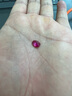 云上玥珠寶云系列 心形鑲鉆鴿血紅寶石項鏈 簡(jiǎn)約優(yōu)雅 送老婆送女友禮物 曬單實(shí)拍圖