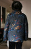 俞兆林（YUZHAOLIN）中老年輕羽絨服女短款媽媽冬裝加厚保暖老人60歲70奶奶80太太外套 墨綠 XL 【建議106-120斤】 曬單實(shí)拍圖