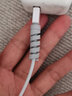 WHITEDOG 蘋(píng)果手機充電線(xiàn) 平板iPad數據線(xiàn)快充 沖電器線(xiàn) 白色1米適用于 iPad Air A1566 Air2 A1474 曬單實(shí)拍圖