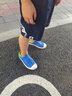 Skechers斯凱奇兒童夏季輕便舒適洞洞鞋兒童涉水防滑溯溪鞋91995L 男童踩腳/藍(lán)色/檸檬色/BLLM 35 曬單實拍圖