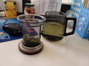 慕馨（moosen）茶杯茶水分離杯玻璃泡茶杯辦公室加厚過(guò)濾耐高溫喝水杯男士 梯形款 680ml 曬單實(shí)拍圖