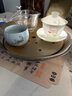 塔馳密司（TOUCH MISS）旅行茶具套裝便攜式高端陶瓷三才蓋碗杯子戶(hù)外旅游快客杯 曬單實(shí)拍圖