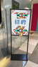 睿宏易展雙面KT板展架引導牌POP展示架海報宣傳廣告商場(chǎng)立式鐵質(zhì)雙桿立牌 雙桿立牌【高端黑】60*80不含板 曬單實(shí)拍圖