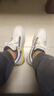 耐克（NIKE）官方艦店男鞋春季運動鞋AIR FLIGHT 89氣墊休閑鞋AJ4兄弟跑步鞋 AJ4兄弟款/紫金湖人 41 曬單實拍圖