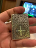 ZIPPO之寶防風打火機純銀盔甲五面刻康斯坦丁惡靈挽歌神父十字架男禮物 盔甲版 曬單實拍圖