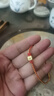 英皇珠寶三合生肖蛇年蛇雞牛轉(zhuǎn)運(yùn)珠黃金手鏈足金本命年寶寶生日禮物 雞蛇牛740223 曬單實(shí)拍圖