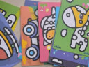 QZMEDU儿童沙画艺术套装男女童宝宝彩砂画DIY彩沙胶画幼儿园创意玩具 实拍图