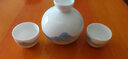 藍(lán)印東方 景德鎮(zhèn)陶瓷分酒器酒具套裝中式酒壺清酒白酒杯黃酒溫酒器禮盒裝 【微醺】1壺2杯酒具+溫酒器 曬單實(shí)拍圖