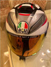 AGV K5 S 摩托車(chē)頭盔雙鏡片新款防霧透氣四季通用輕量騎行機車(chē)全盔3C PLASMA WHITE/BLACK/RED M（建議55-57頭圍） 曬單實(shí)拍圖
