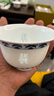 景德鎮（jdz）釉下彩陶瓷茶具套裝整套青花玲瓏功夫蓋碗泡茶杯送禮長(cháng)輩高檔禮品 厚德載物套裝 曬單實(shí)拍圖