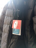 駱駝（CAMEL）輕薄羽絨服女防潑水90%絨子立領(lǐng)外套 J1W1PLN139B 幻影黑 XXXL 曬單實(shí)拍圖