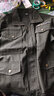 律盾迷彩服套裝男防刮純棉戰術(shù)服工作服春秋作訓服耐磨透氣勞保服 軍綠色套裝 175 曬單實(shí)拍圖