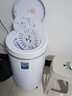 奧克斯甩干機脫水機家用大容量不銹鋼甩干桶單桶小型宿舍公寓出租房屋單脫水甩干迷你脫水桶 10系列普通款【30秒速干+塑料內筒+普通材質(zhì)】 曬單實(shí)拍圖