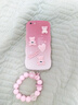 米奈索 蘋果6/7/8手機(jī)殼6s保護(hù)套iphone8/7/6波浪硅膠plus軟全包防摔磨砂男女款外殼 【本.粉色立體喵喵熊】+手鏈 蘋果6plus/6s plus通用 曬單實(shí)拍圖