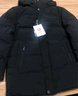 坦博爾羽絨服男新款寬松加大休閑保暖加厚可脫卸帽冬商務(wù)外套TAF510505D 黑色升級 2XL (185) 曬單實(shí)拍圖