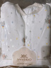 英氏（YEEHOO）【商場(chǎng)同款】新生兒連體衣秋冬純棉抗菌嬰兒衣服男寶女寶新款 英氏白【襟哈款】 73cm (推薦6-9個(gè)月) 曬單實(shí)拍圖