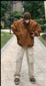 NY-MR潮牌聯(lián)名美式復古棒球服外套男女同款春秋季戶(hù)外休閑飛行夾克 YKCP-JK88#米白色 XL 曬單實(shí)拍圖