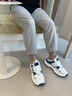 LOUISPRO輕奢男士透氣網(wǎng)面減震運(yùn)動(dòng)鞋夏季輕便軟底休閑鞋厚底百搭增高鞋男 白蘭 41 標(biāo)準(zhǔn)運(yùn)動(dòng)鞋碼 曬單實(shí)拍圖