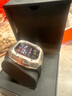 君自名適用AppleWatchUltra3表帶AppleWatch表殼iWatch蘋果手表帶Ultra2殼iWatchUltra鈦合金保護套金屬 【銀色】鈦合金殼+【黑色】氟橡膠帶 49mm 適用 U 曬單實拍圖