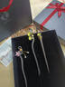 LANSILL銀杏葉檀木發(fā)簪女古風(fēng)新中式盤發(fā)飾木質(zhì)釵簪子七夕情人節(jié)生日禮物 H387古風(fēng)檀木發(fā)簪3件套【禮盒裝】 曬單實(shí)拍圖