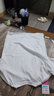 畫章夏天衣服男小領口t恤夏季潮流重磅純色港風百搭寬松內(nèi)搭短袖上衣 白色 XL 建議125-140斤 曬單實拍圖