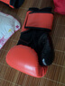 EVERLAST Powerlock2拳擊手套成人專(zhuān)業(yè)訓練拳套男女散打拳擊拳套紅色 紅色 12OZ 曬單實(shí)拍圖