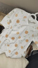 貝肽斯嬰兒衣服春秋紗布新生兒四季和尚服嬰兒連體衣爬服精選 小柑橘-蝴蝶衣 52cm 曬單實拍圖