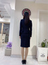 J-ME小西裝女職業(yè)裝女裝春秋季韓版休閑西服修身商務(wù)正裝酒店美容院工作服秋冬款 單條半裙 S 曬單實(shí)拍圖