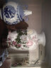 泰浦瓯 景德镇陶瓷器花瓶 现代时尚家饰工艺品摆件 家居客厅装饰摆设礼品（带底座） 冬瓜瓶 实拍图