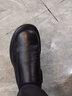 卡帝樂(lè )鱷魚(yú)（CARTELO）2025新款男士真皮大頭皮鞋套腳休閑鞋子懶人一腳蹬圓頭透氣商務(wù)鞋 黑色 41 曬單實(shí)拍圖