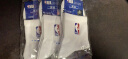NBA专业篮球运动袜子男士实战毛圈加厚减震吸汗防滑中筒精英袜3双装 实拍图