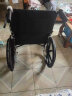 衡互邦 轮椅手动折叠老人 轻便铝合金轮椅车 免充气残疾人代步车 20寸黑色出行款 实拍图