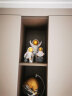恒瓷美 北欧创意家居树脂简约现代装饰品房间玄关客厅电视柜酒柜小摆件 太空人三件套 实拍图