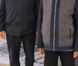 真維斯（JEANSWEST）加絨休閑褲男新款百搭寬松長(zhǎng)褲潮牌直筒束腳羊羔絨男褲子羽保暖絨 A4-38-911灰色平口 2XL 曬單實(shí)拍圖