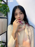 達芬奇密碼 印花羊毛圍巾女士保暖圍脖加寬長(cháng)款秋冬披肩兩用媽媽生日禮物 倚夢(mèng)春回  米色 曬單實(shí)拍圖